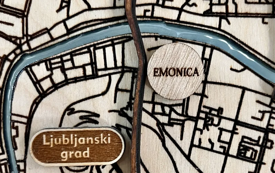 coffee shop Emonica in the center Ljubljana